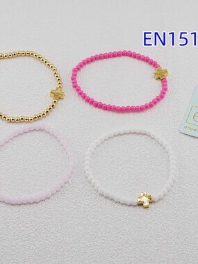 Enewton Pink-Tone Bracelet Set